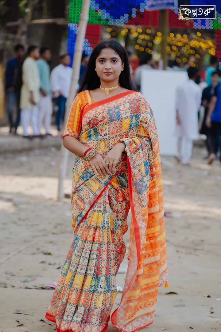 সেমি মসলিন সিল্ক
