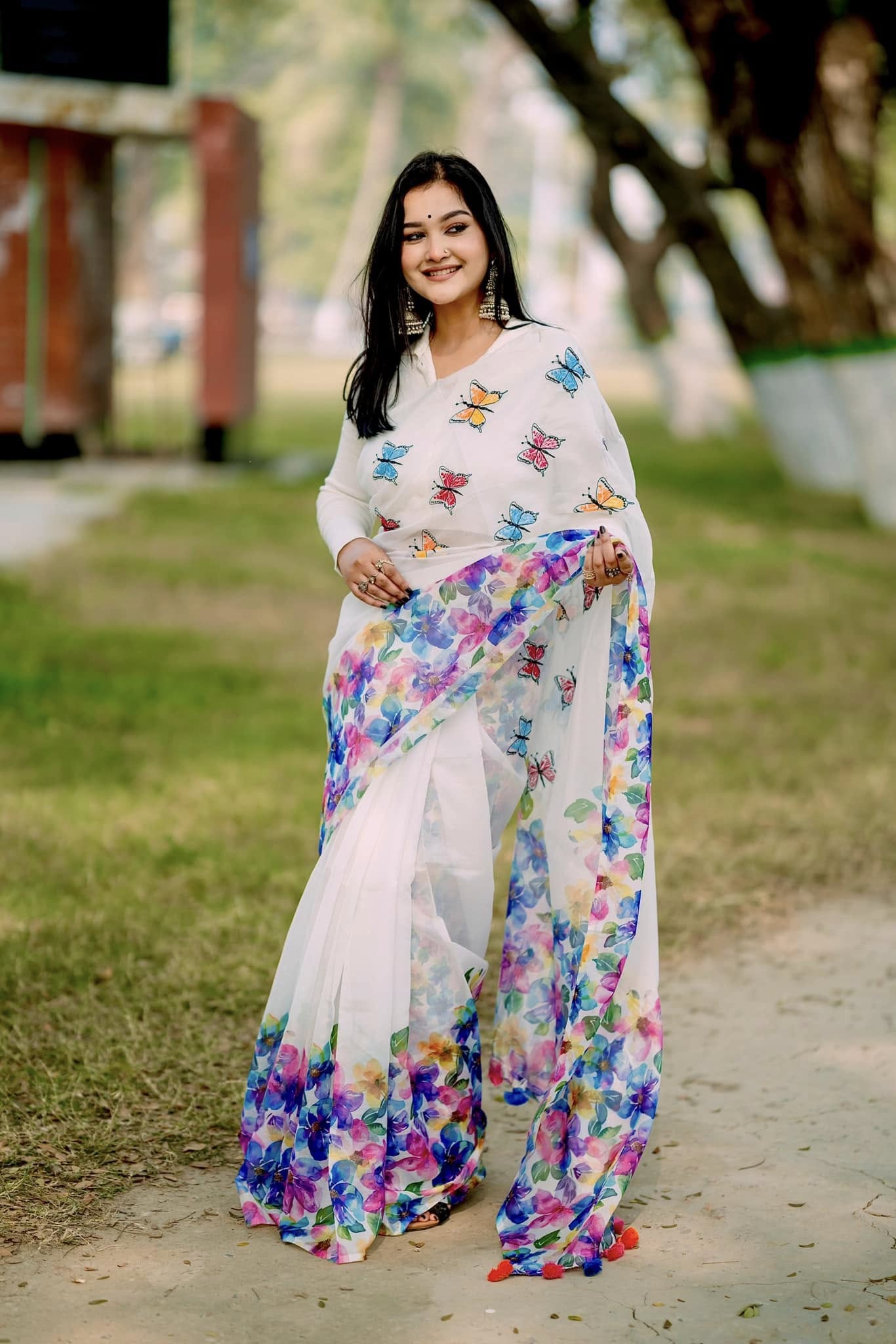 সেমি মসলিন সিল্ক