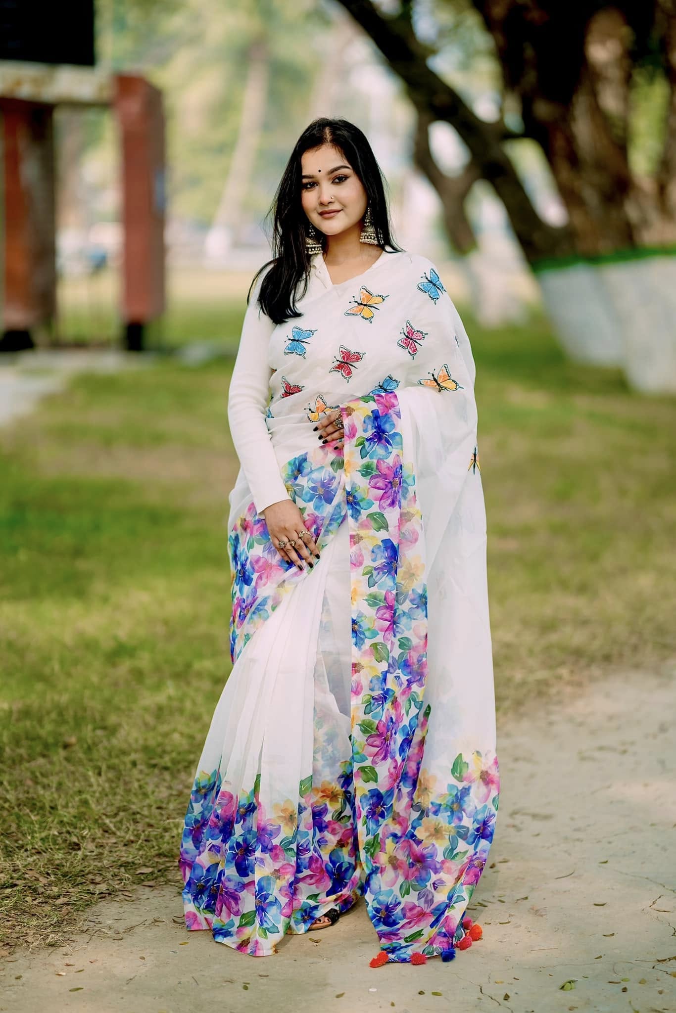 সেমি মসলিন সিল্ক