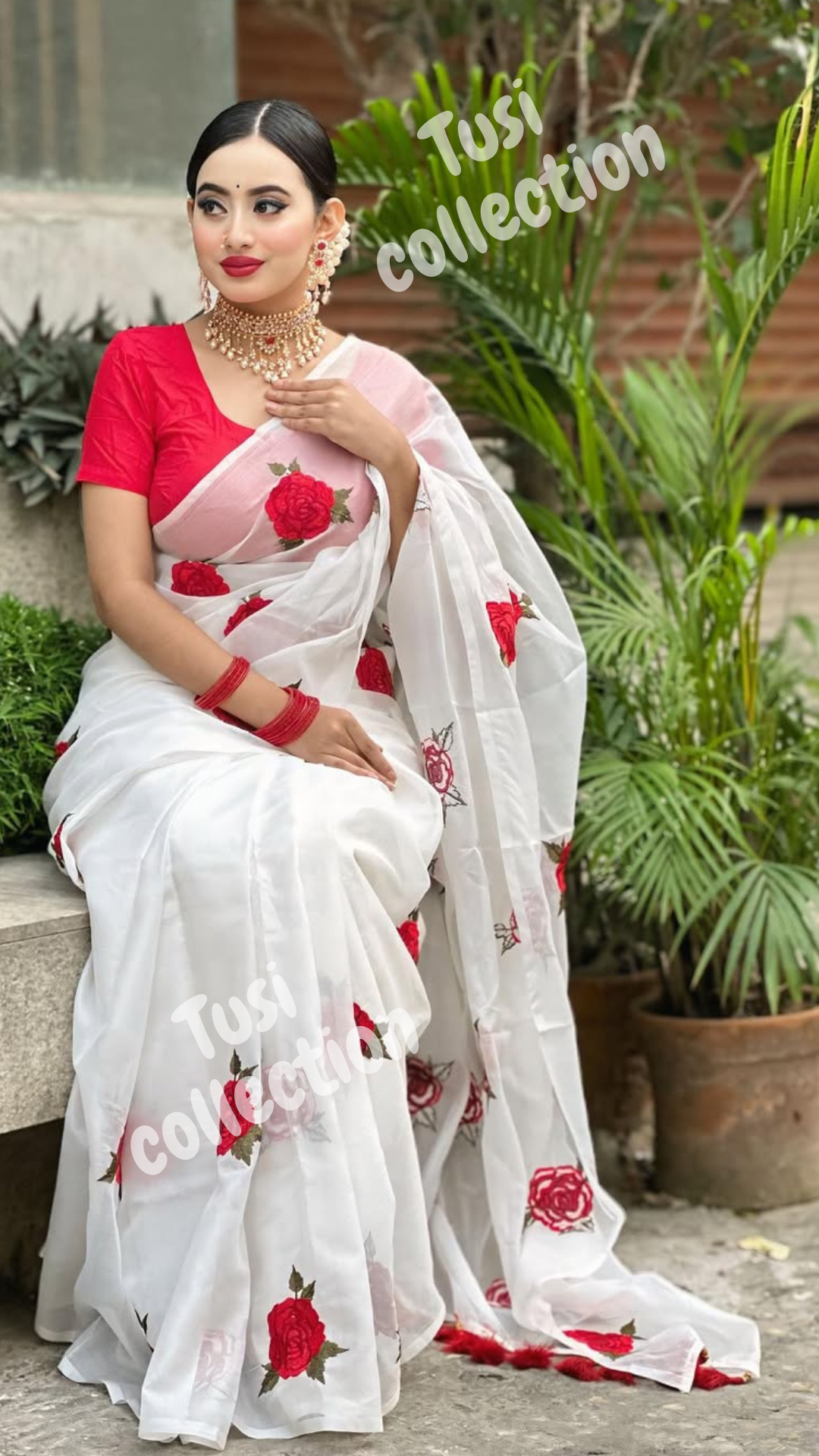 Half Silk Embroidery