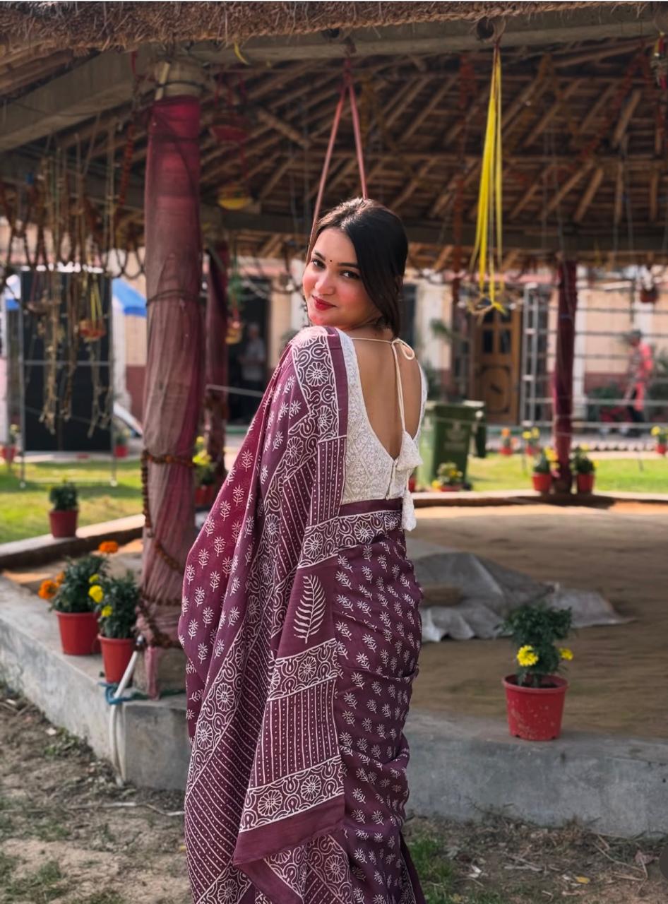 সেমি মসলিন সিল্ক
