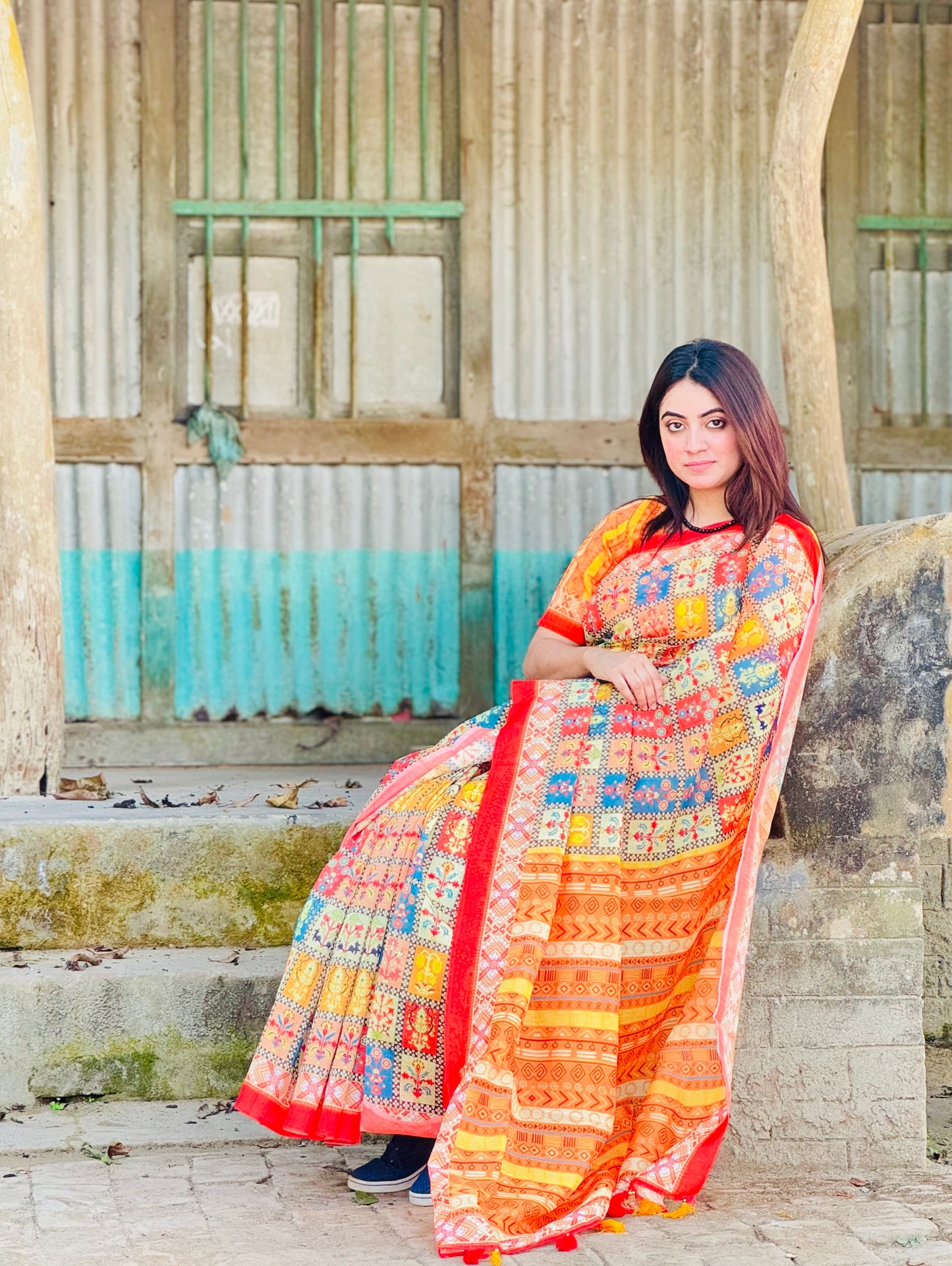 সেমি মসলিন সিল্ক
