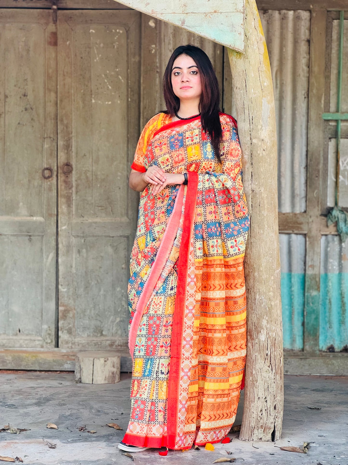 সেমি মসলিন সিল্ক