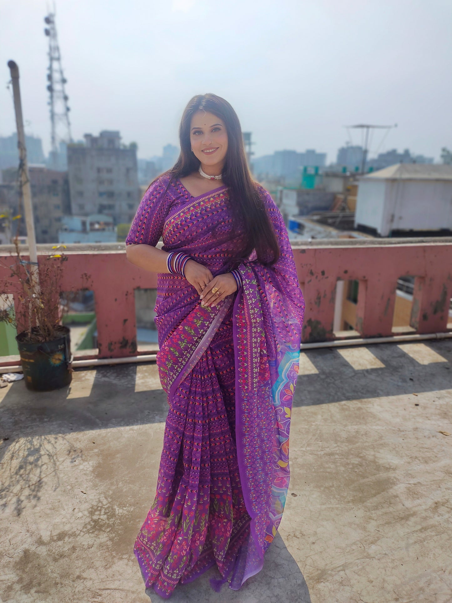 সেমি মসলিন সিল্ক
