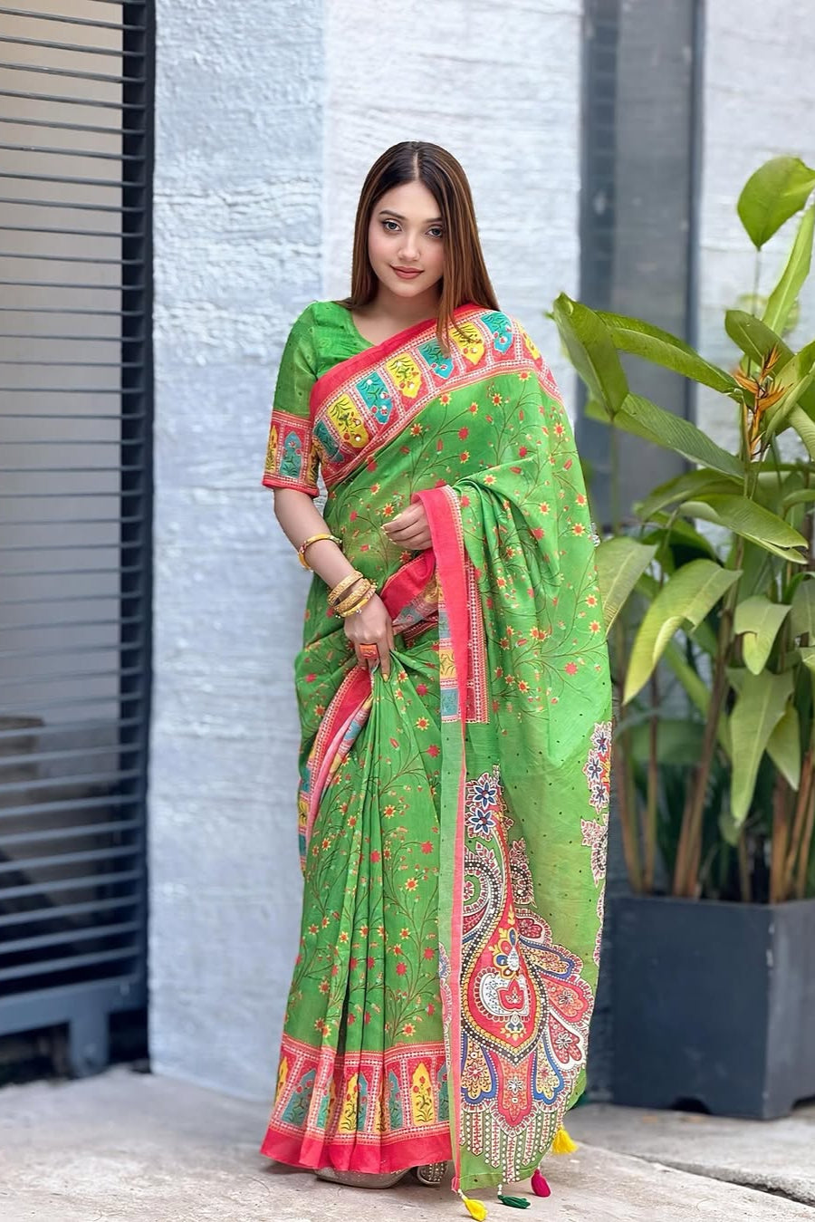 সেমি মসলিন সিল্ক