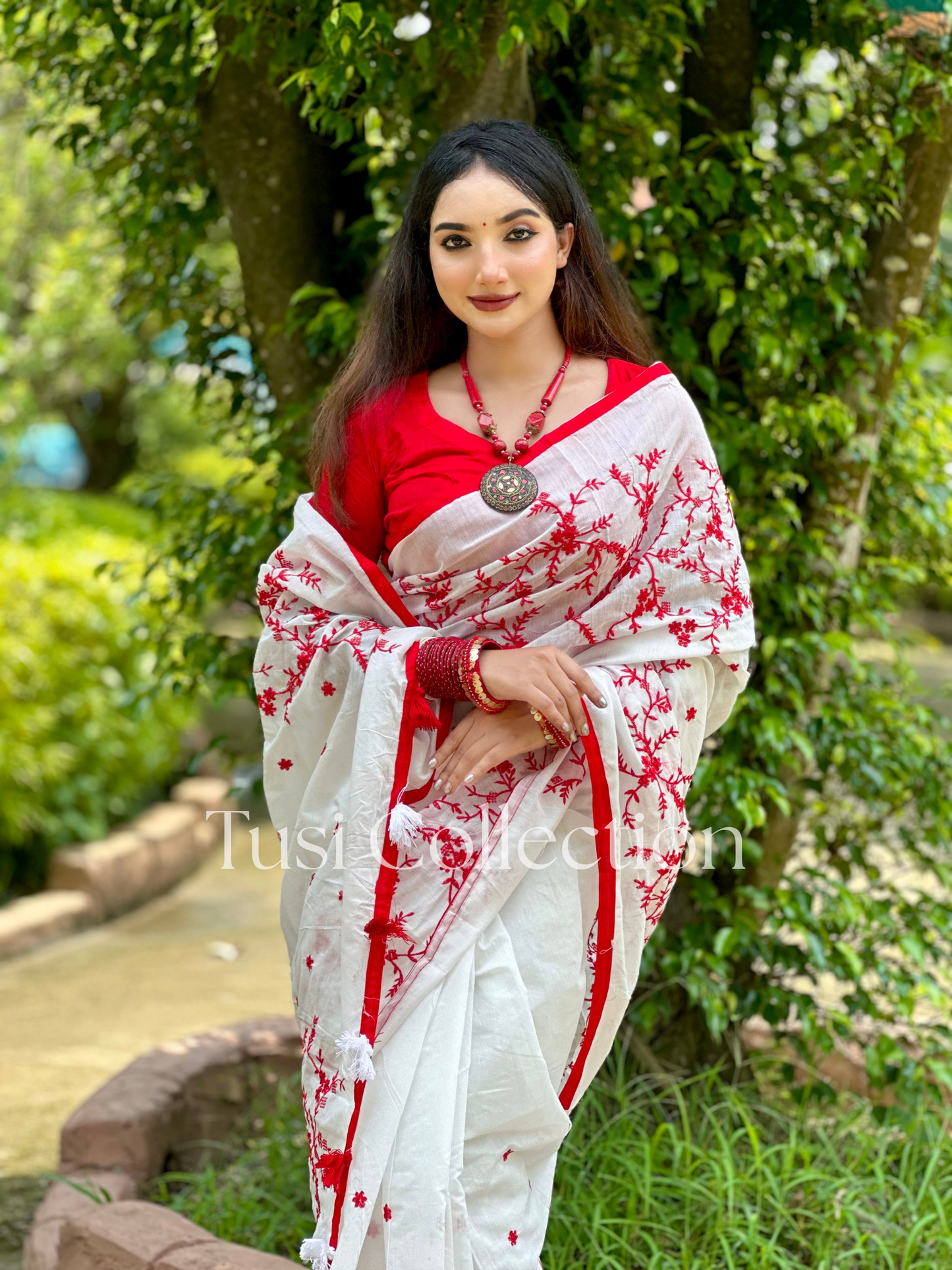 Embroidery Saree