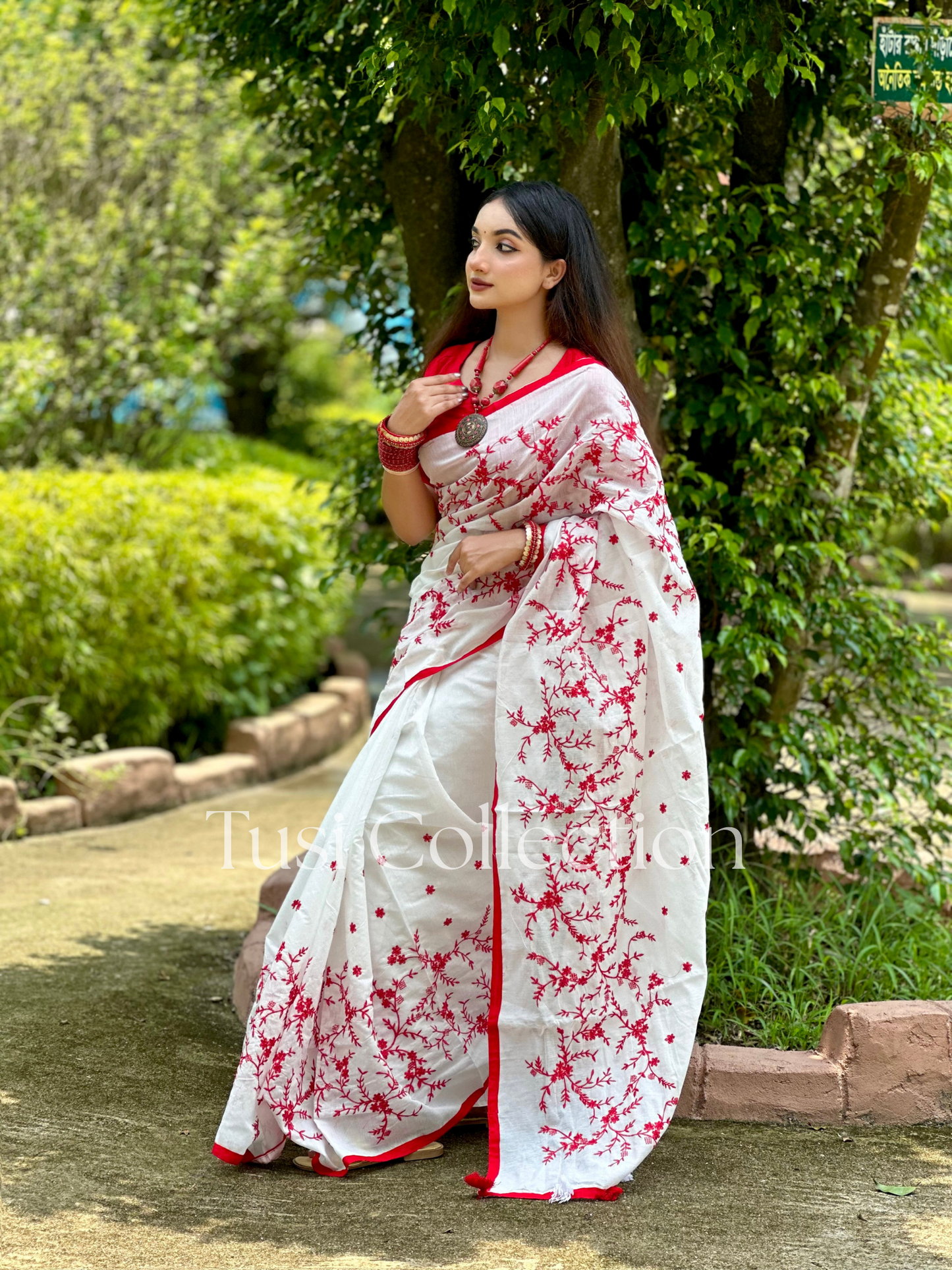 Embroidery Saree