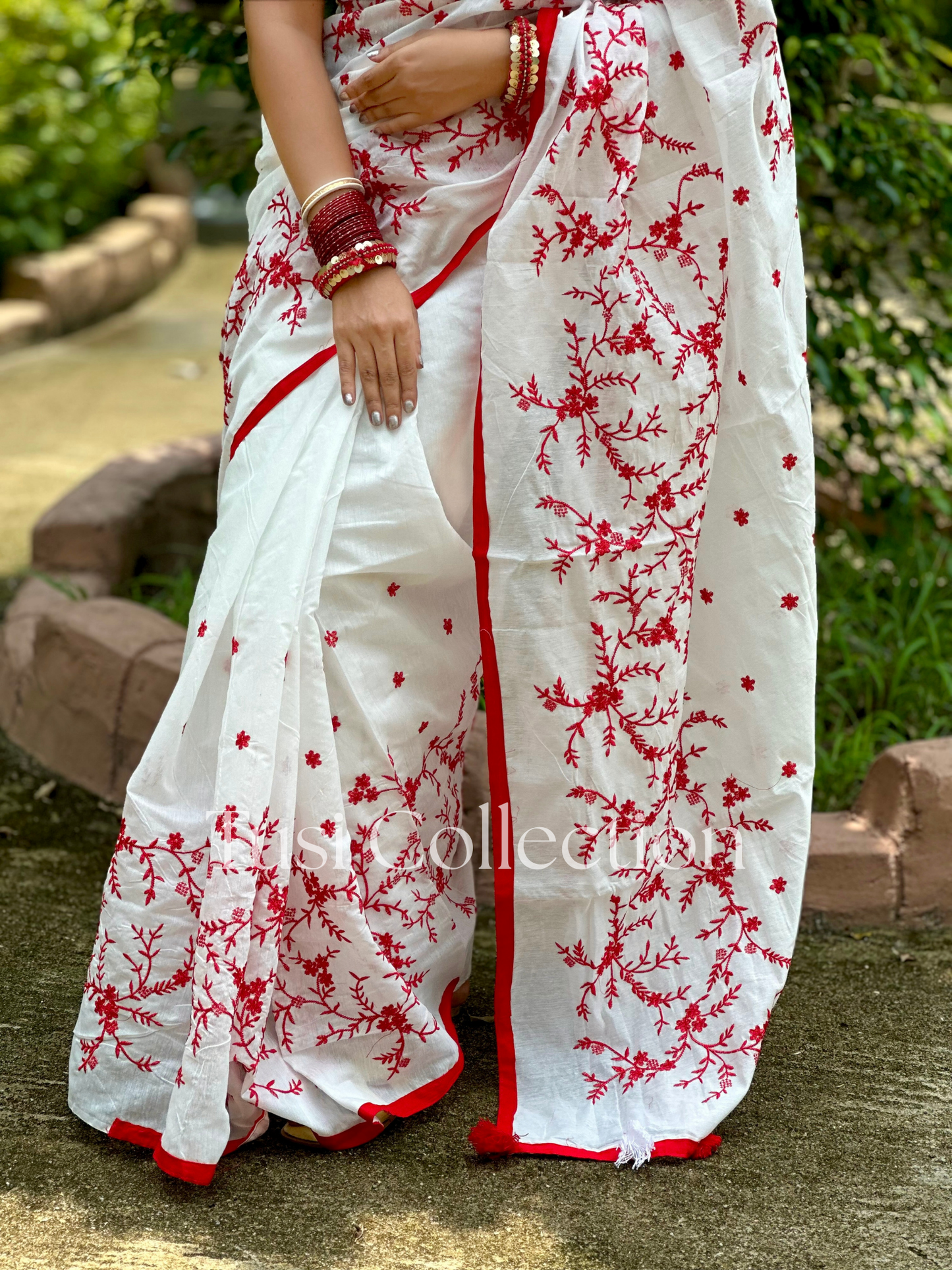 Embroidery Saree