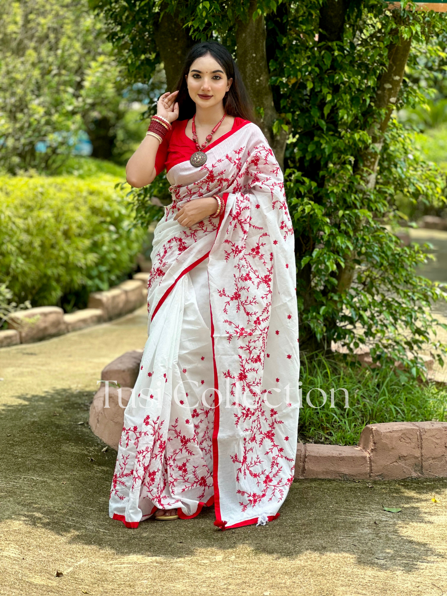 Embroidery Saree
