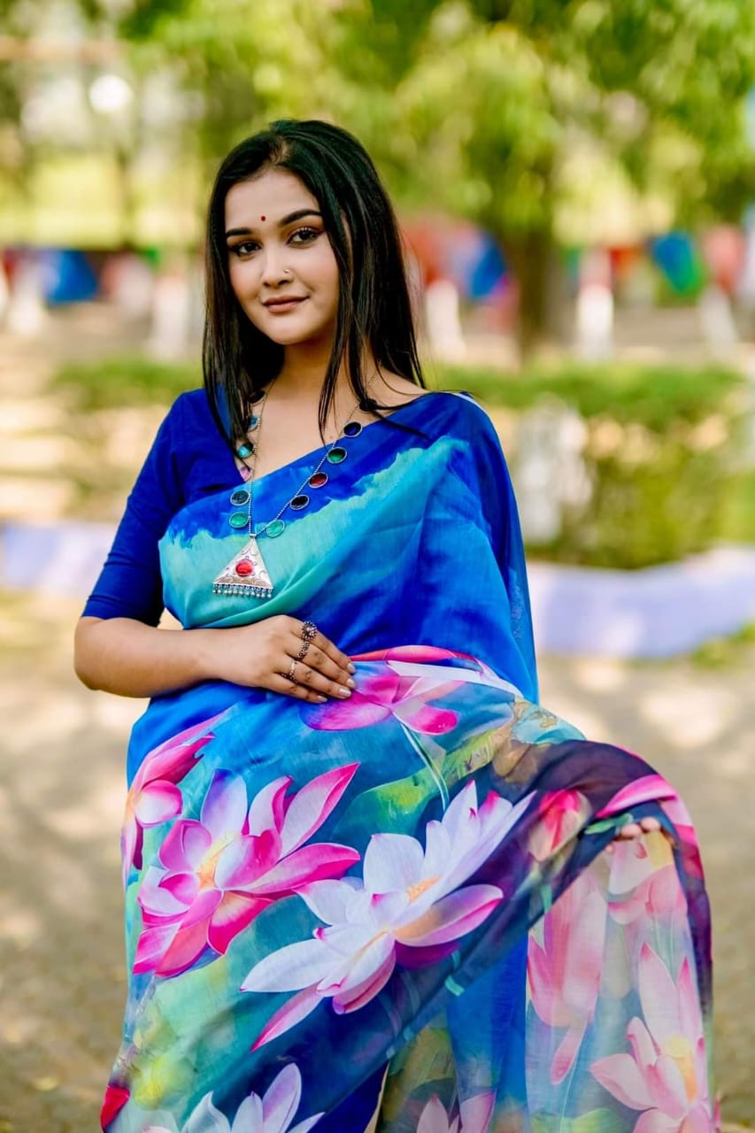 সেমি মসলিন সিল্ক