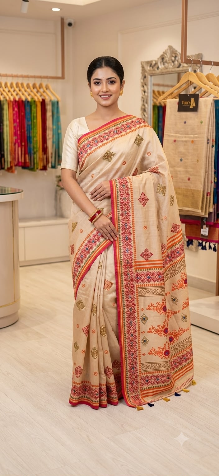 Tangail half silk boutique-THS-127