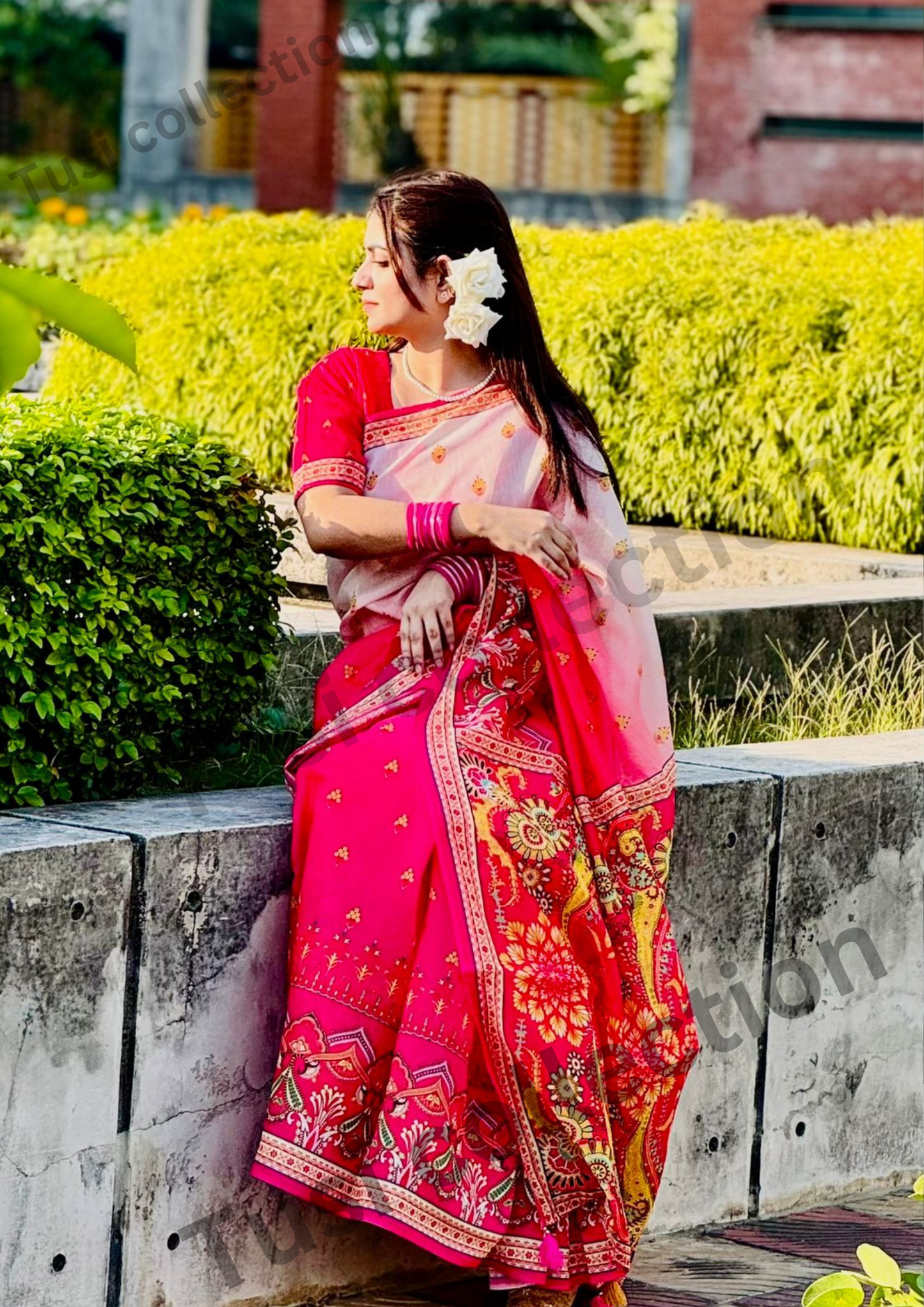 সেমি মসলিন সিল্ক