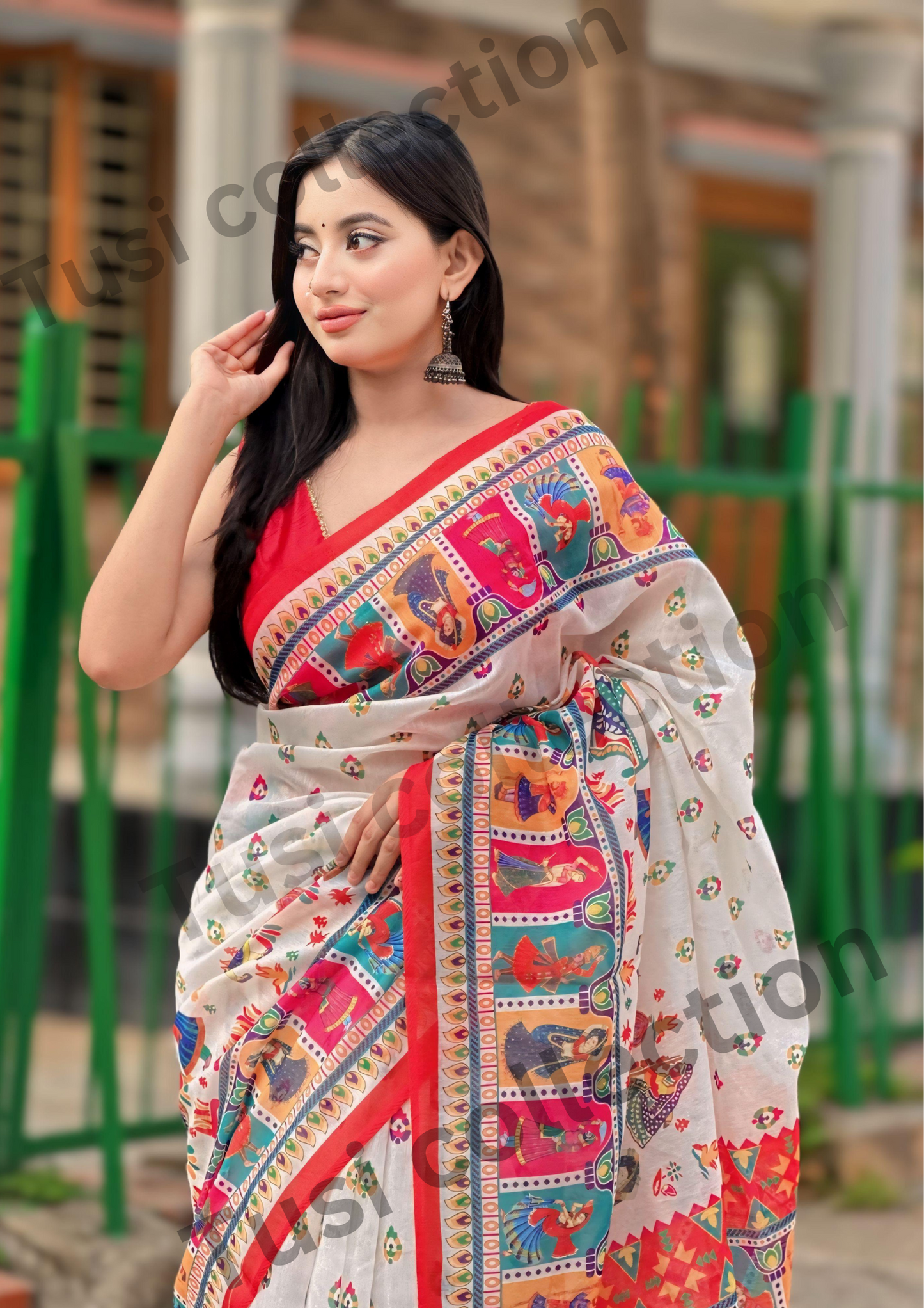 সেমি মসলিন সিল্ক