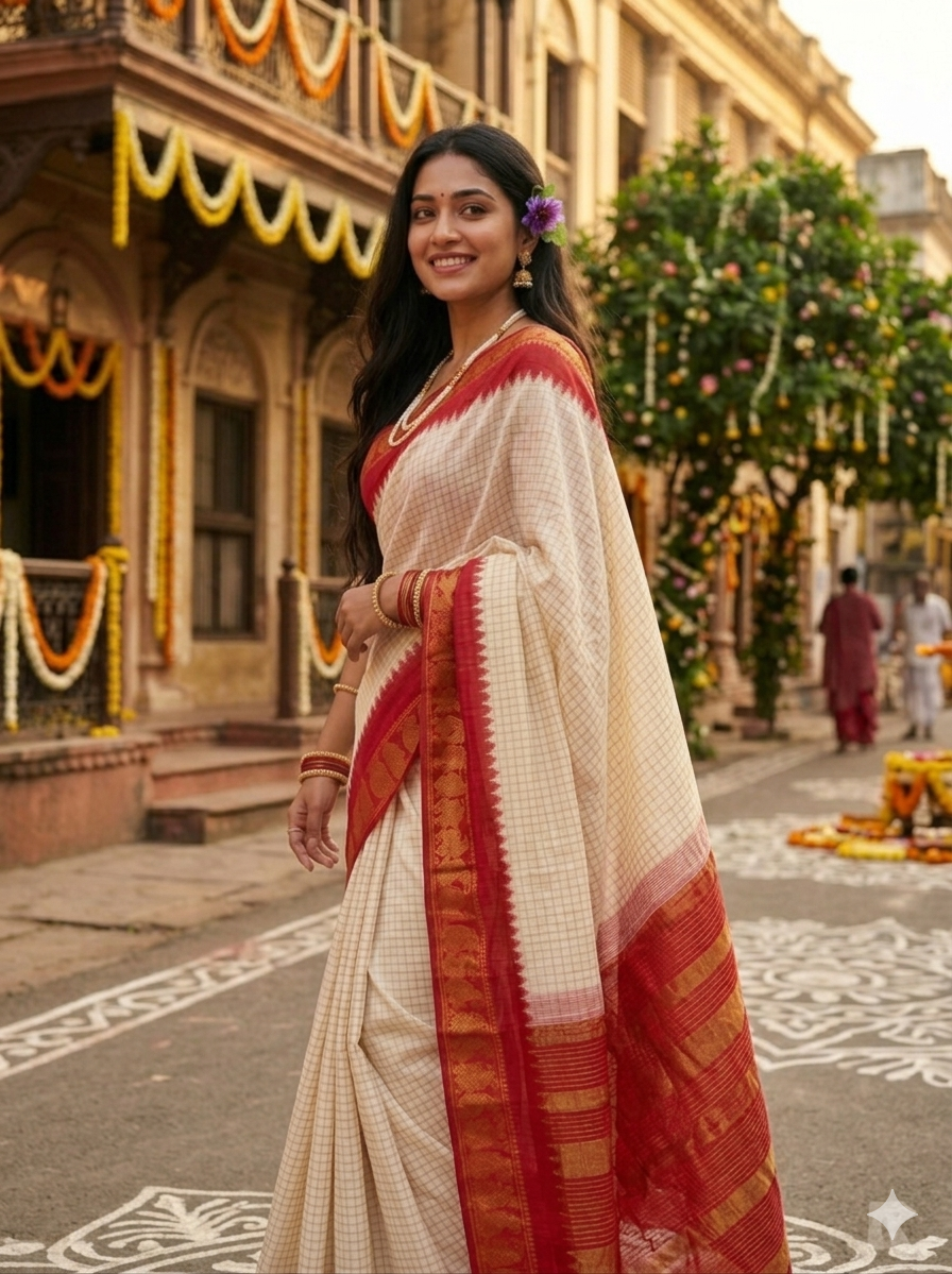 Madurai Cotton Sharee-MCS-WM