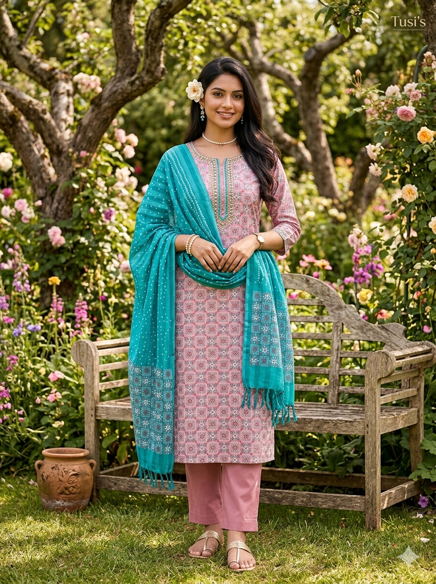 Arrong Cotton Three piece