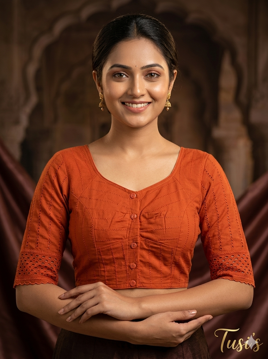 চিকেন কারি কটন ব্লাউজ