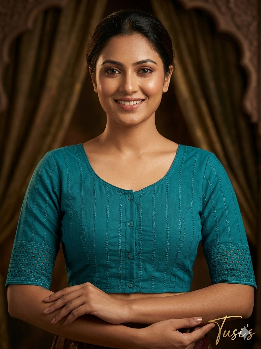 চিকেন কারি কটন ব্লাউজ