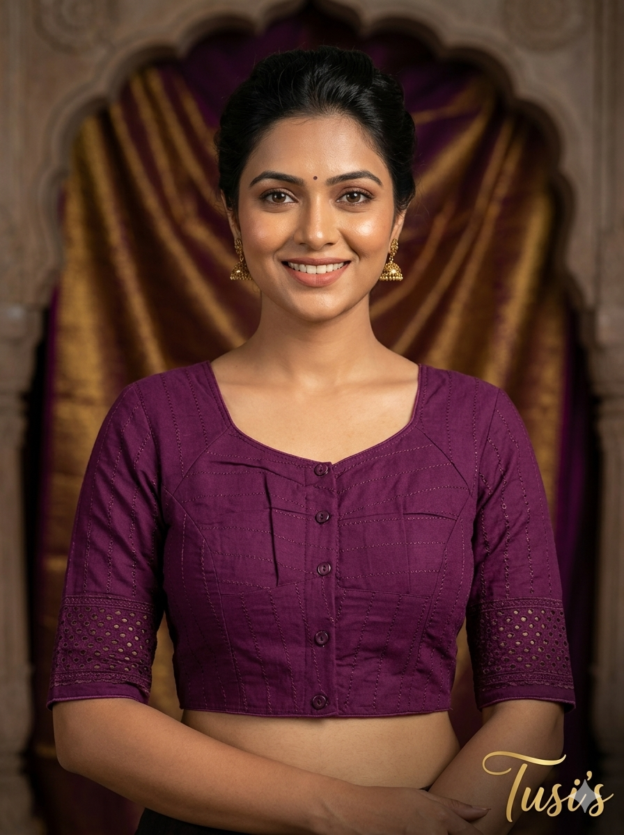 চিকেন কারি কটন ব্লাউজ