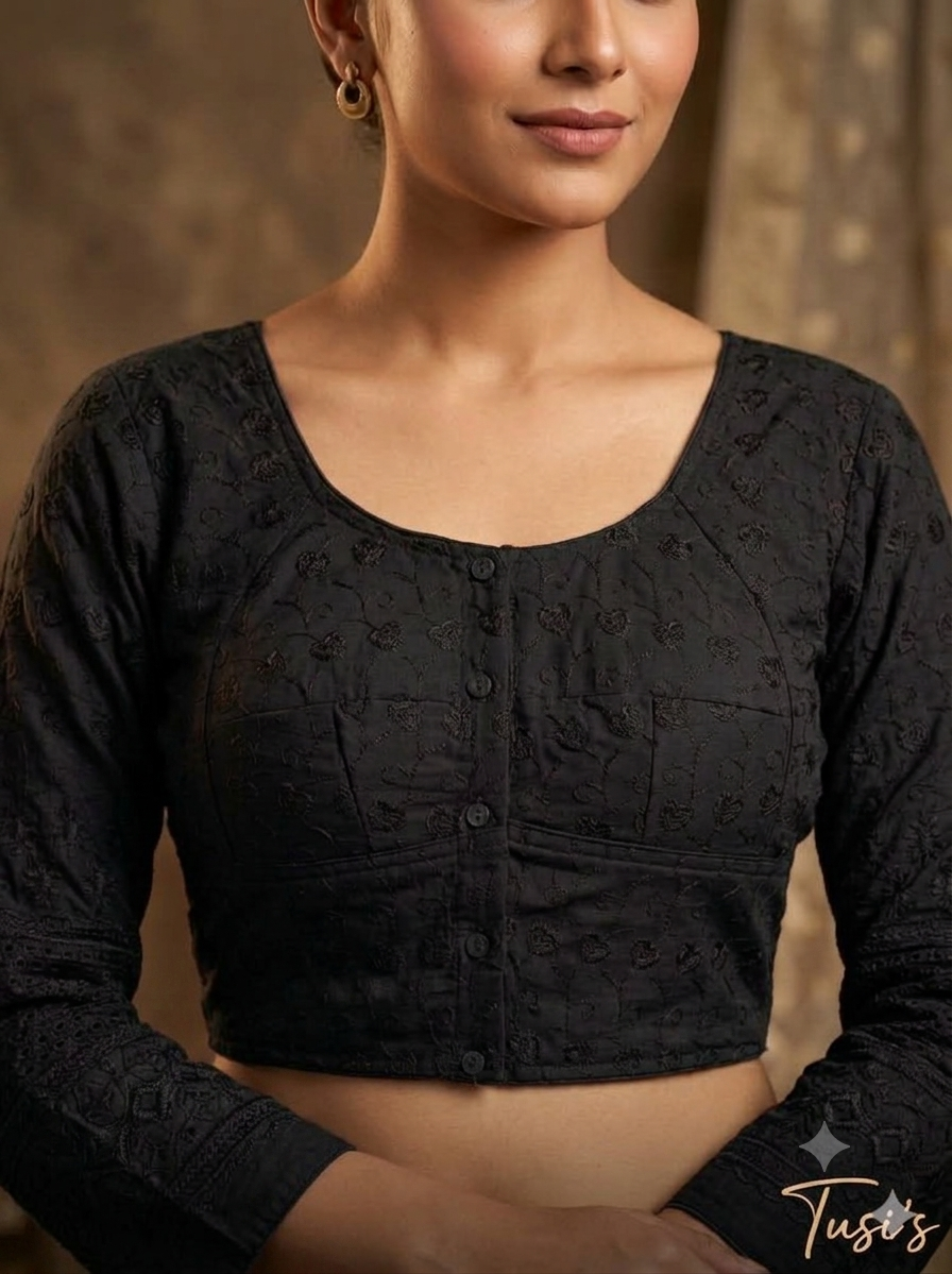 VIP চিকেন কারি ফুল হাতা ব্লাউজ