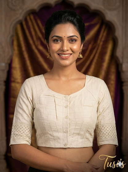 চিকেন কারি কটন ব্লাউজ