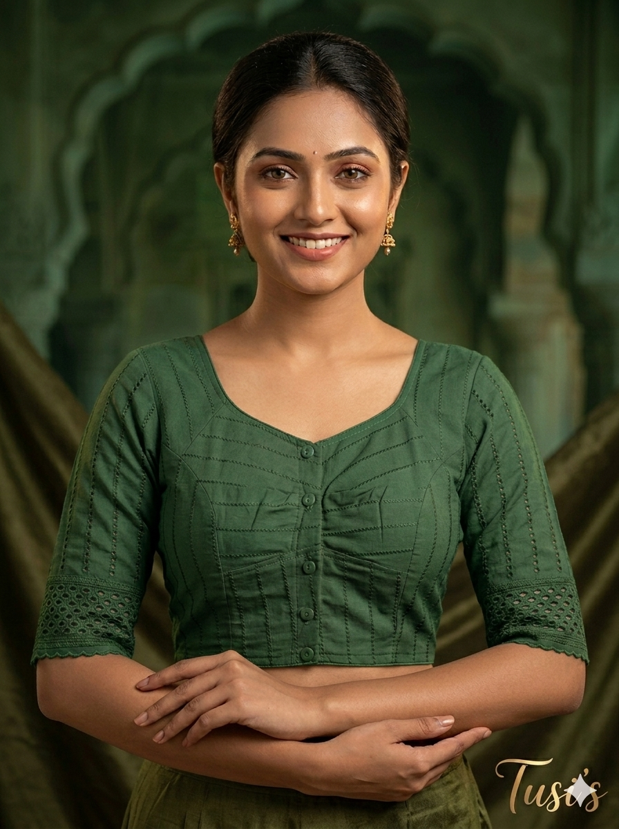 চিকেন কারি কটন ব্লাউজ
