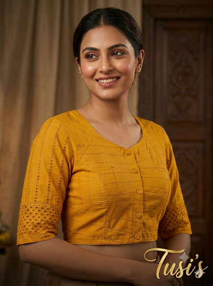 চিকেন কারি কটন ব্লাউজ