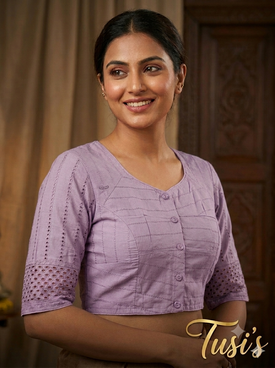 চিকেন কারি কটন ব্লাউজ