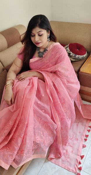 Embroidery Saree