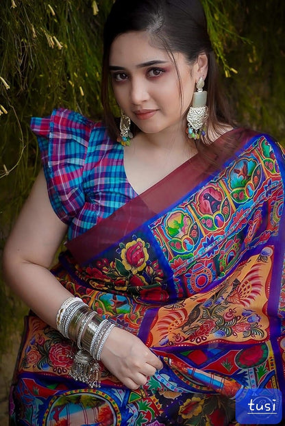 সেমি মসলিন সিল্ক