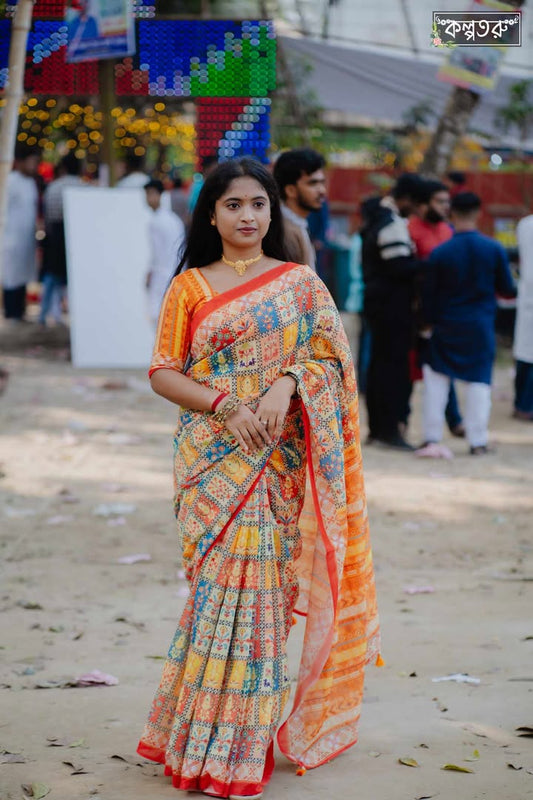 সেমি মসলিন সিল্ক