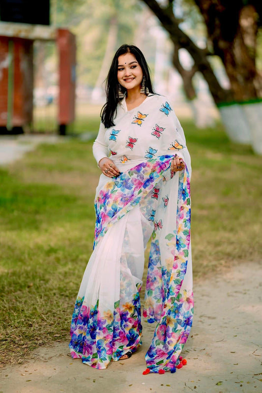 সেমি মসলিন সিল্ক