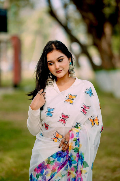 সেমি মসলিন সিল্ক