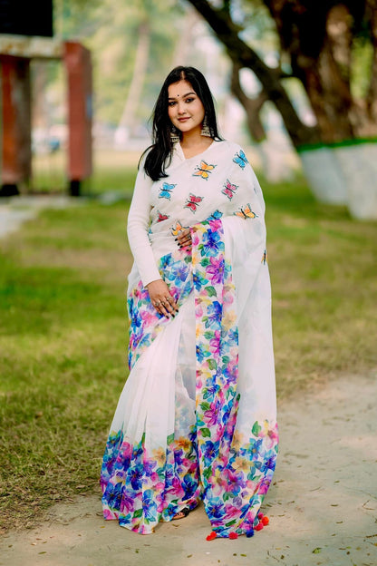 সেমি মসলিন সিল্ক