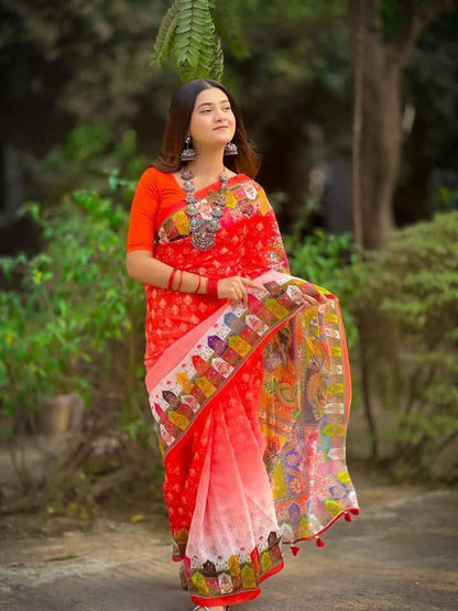 সেমি মসলিন সিল্ক