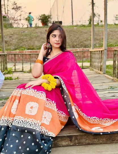 সেমি মসলিন সিল্ক