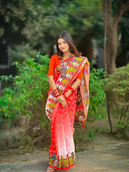 সেমি মসলিন সিল্ক