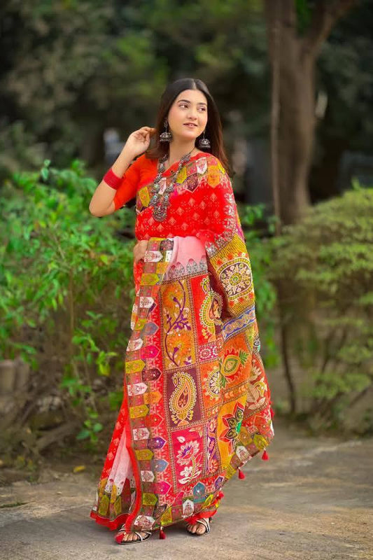 সেমি মসলিন সিল্ক