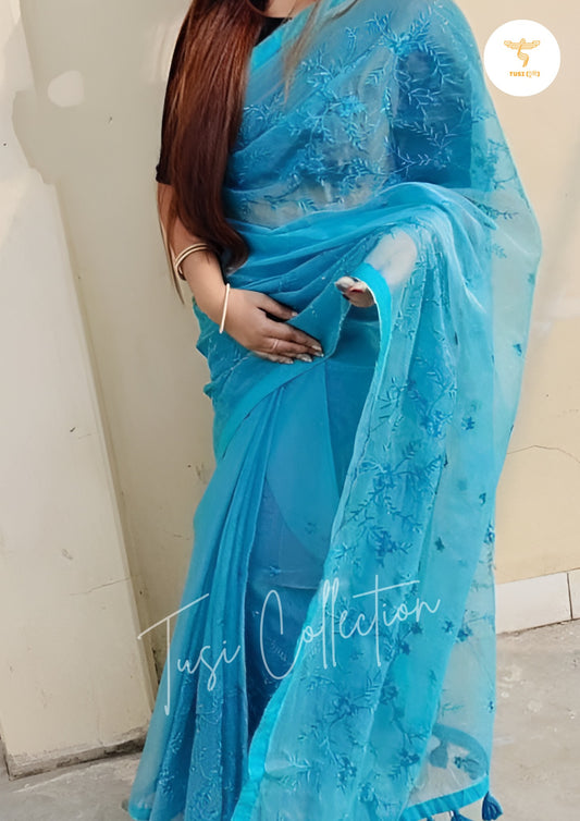 Embroidery Saree