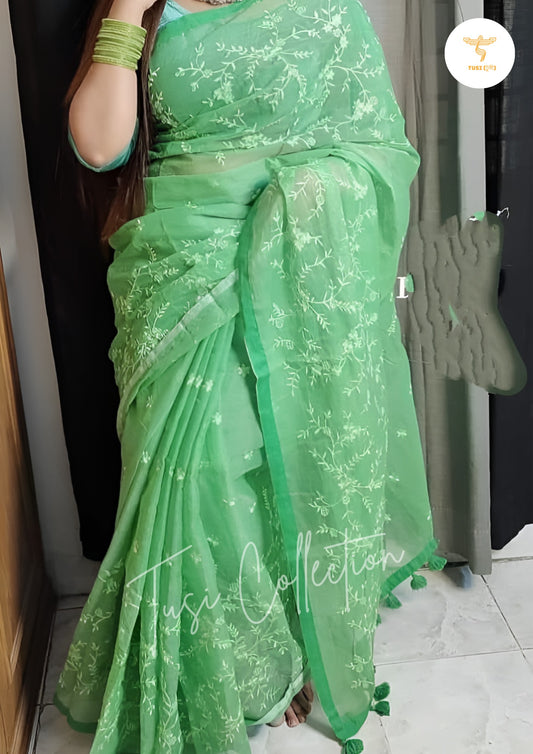 Embroidery Saree