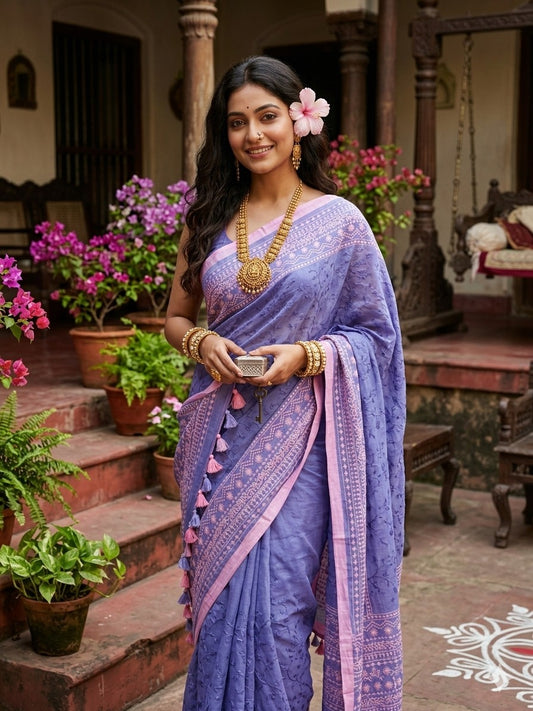 Embroidery Saree