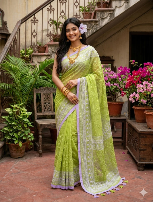 Embroidery Saree