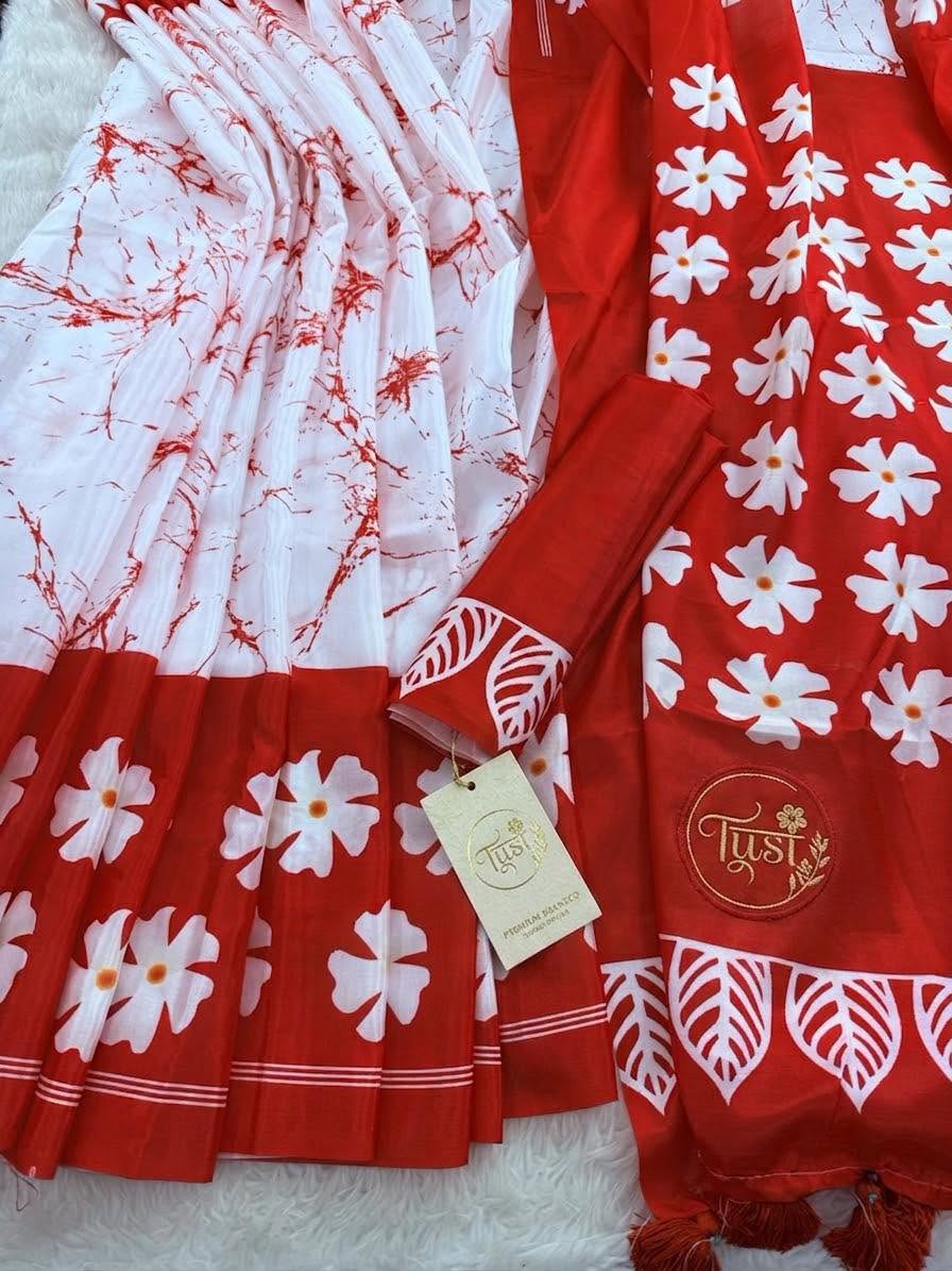 Glossy silk saree-DG-sheuli