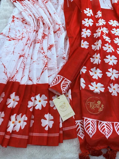 Glossy silk saree-DG-sheuli