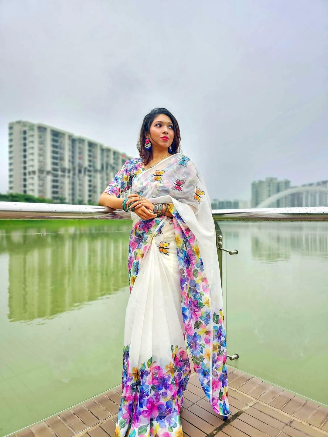 সেমি মসলিন সিল্ক