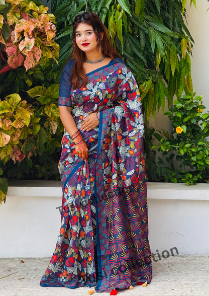 সেমি মসলিন সিল্ক