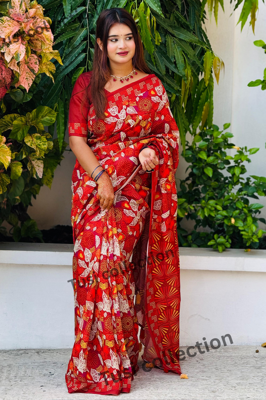 সেমি মসলিন সিল্ক