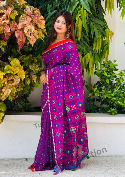 সেমি মসলিন সিল্ক