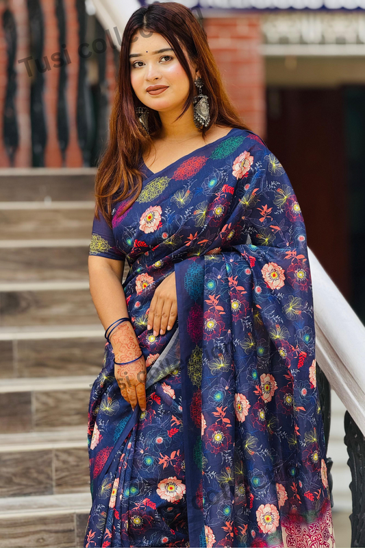সেমি মসলিন সিল্ক