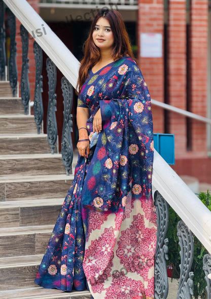 সেমি মসলিন সিল্ক