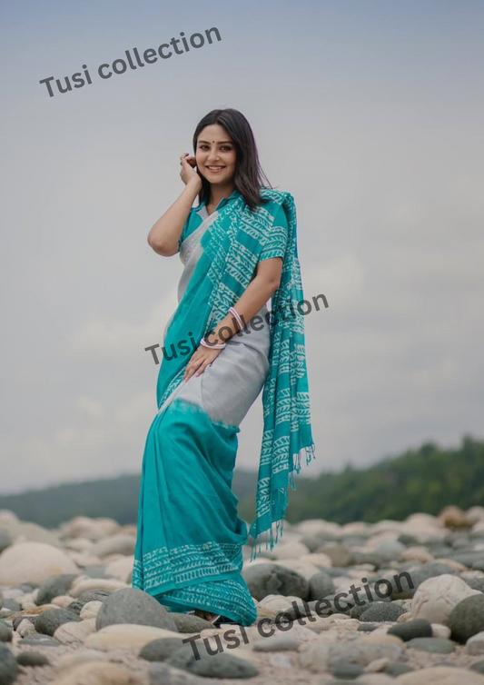 সেমি মসলিন সিল্ক